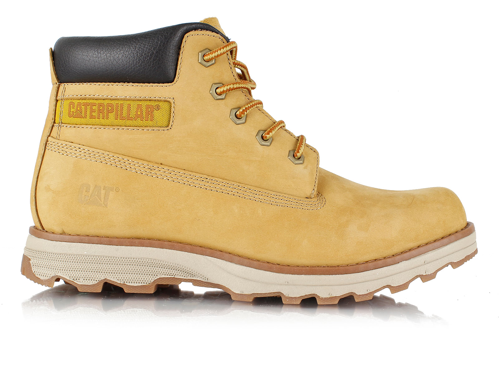 Caterpillar Botines Color Miel Botín Hombre Founder Cat Tienda