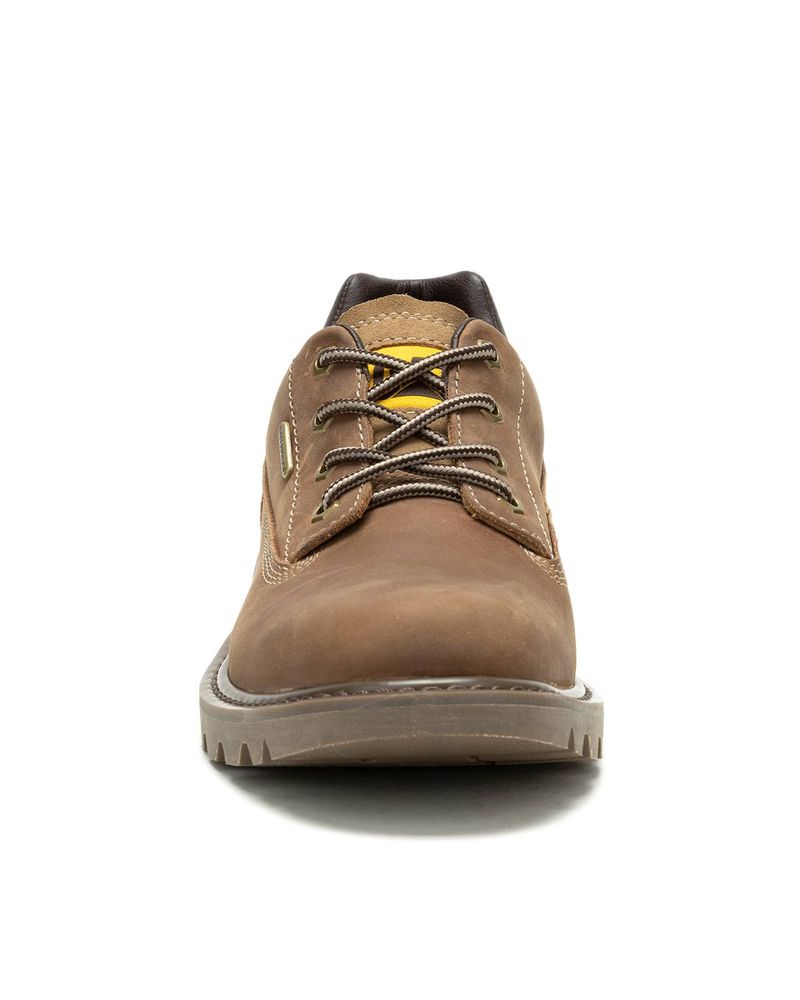 Zapato-Colorado-Low-2.0-Waterproof-Unisex-Marron-Cat