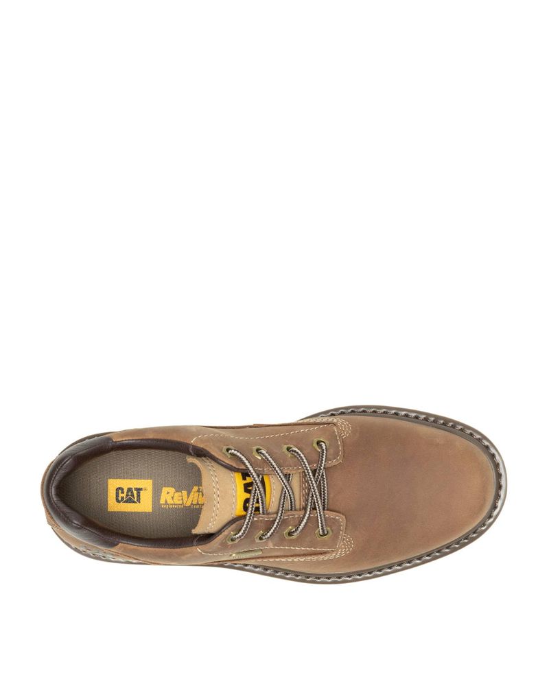 Zapato-Colorado-Low-2.0-Waterproof-Unisex-Marron-Cat