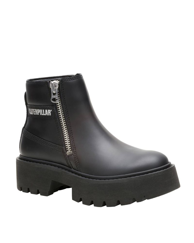 Botin-Cuero-Colorado-Max-Chelsea-Mujer-Negro-Cat