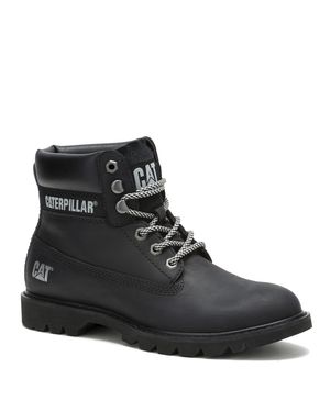 Botín Cuero Mujer Colorado Womens Negro Cat