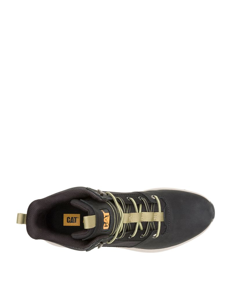 Zapatilla-Con-Caña-Colorado-Sneaker-Hombre-Negra-Cat