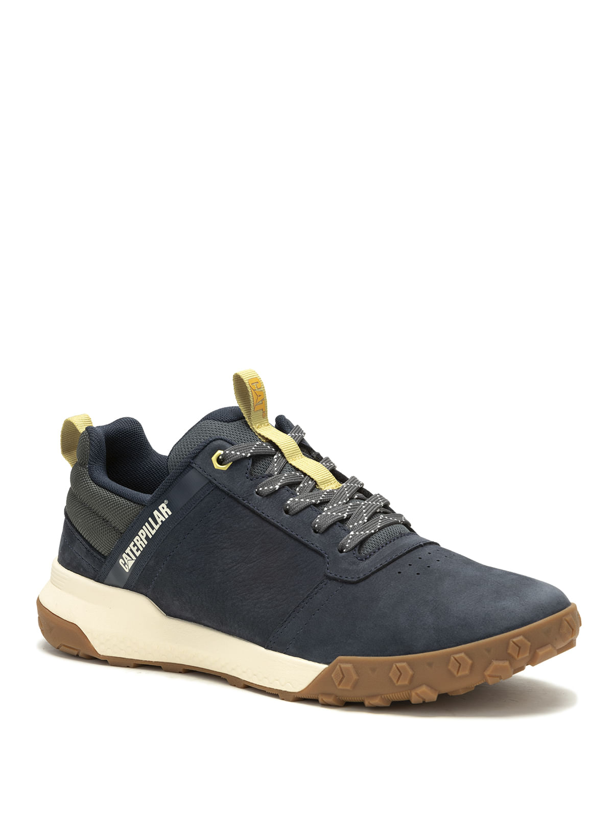 Zapatilla Cuero Hombre Hex Ready Lo Azul Cat
