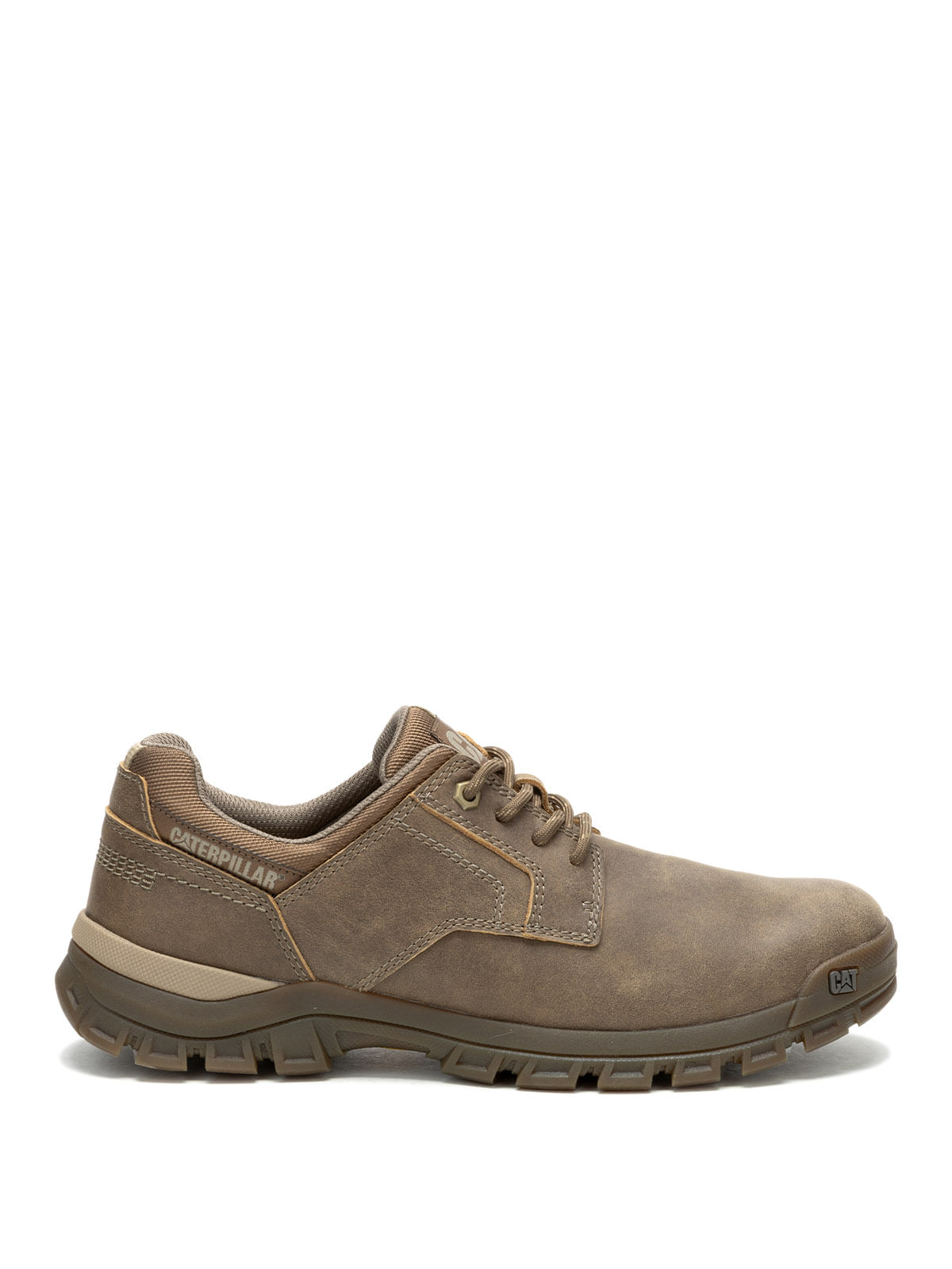 Zapatilla Cuero Hombre Threshold Low Café Oscuro Cat
