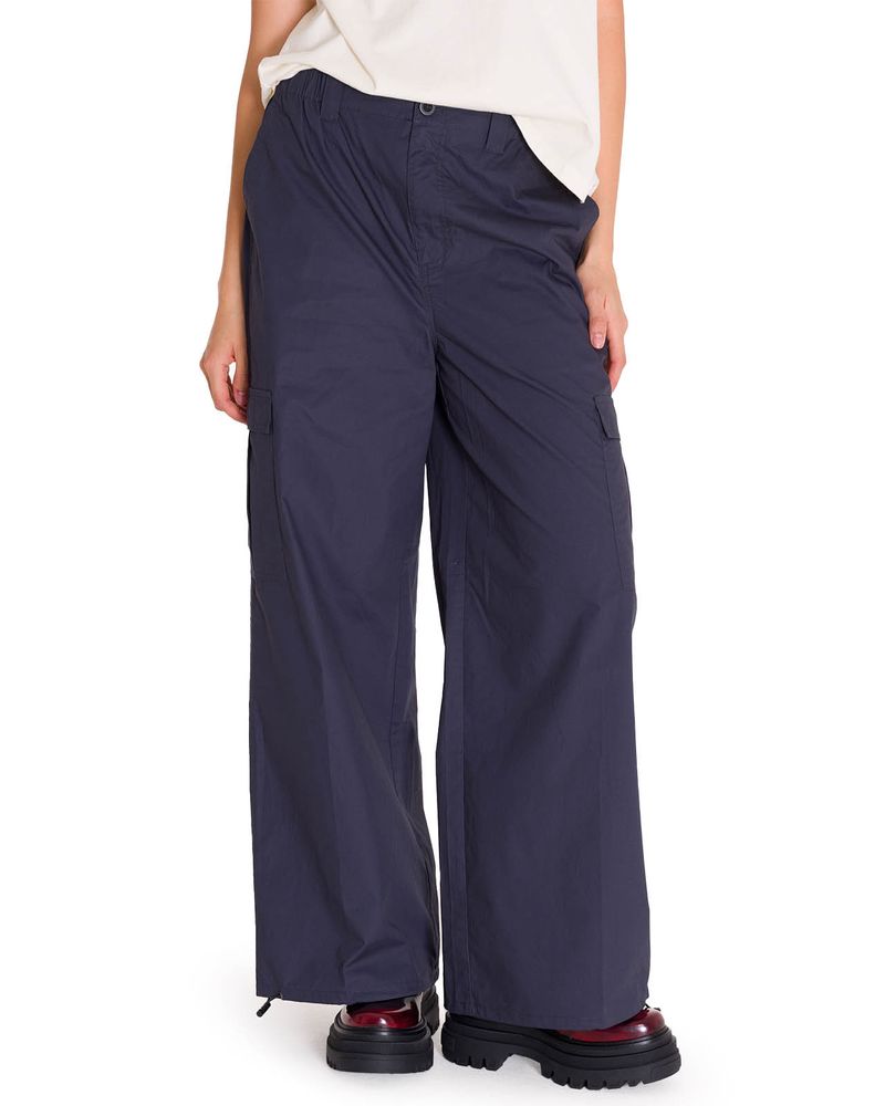 Pantalon-Mujer-Pull-On-Cargo-Parachut-Azul-CAT
