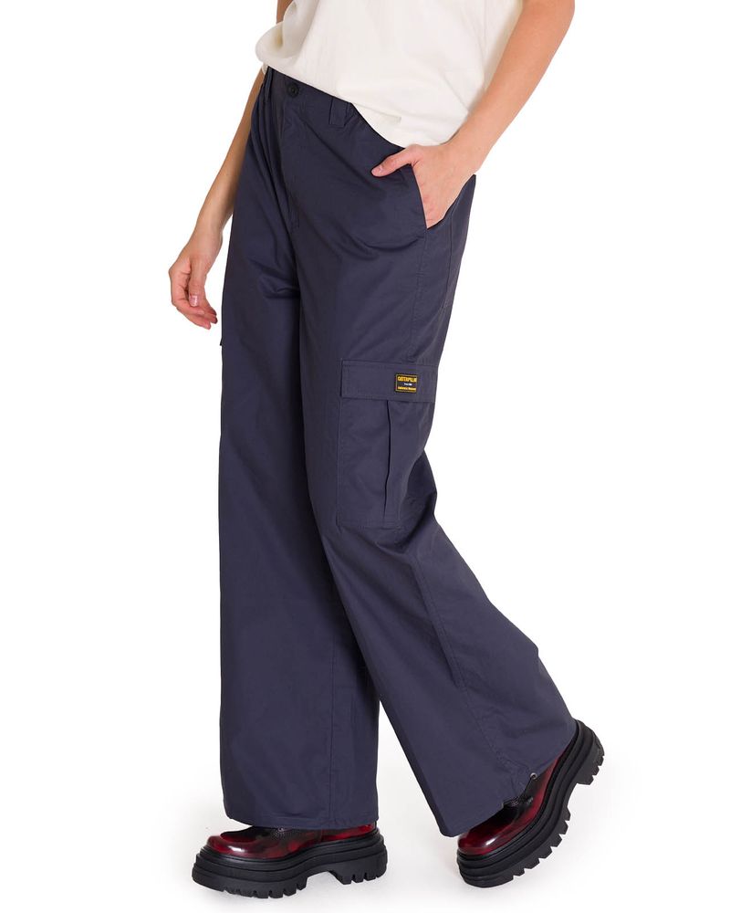 Pantalon-Mujer-Pull-On-Cargo-Parachut-Azul-CAT