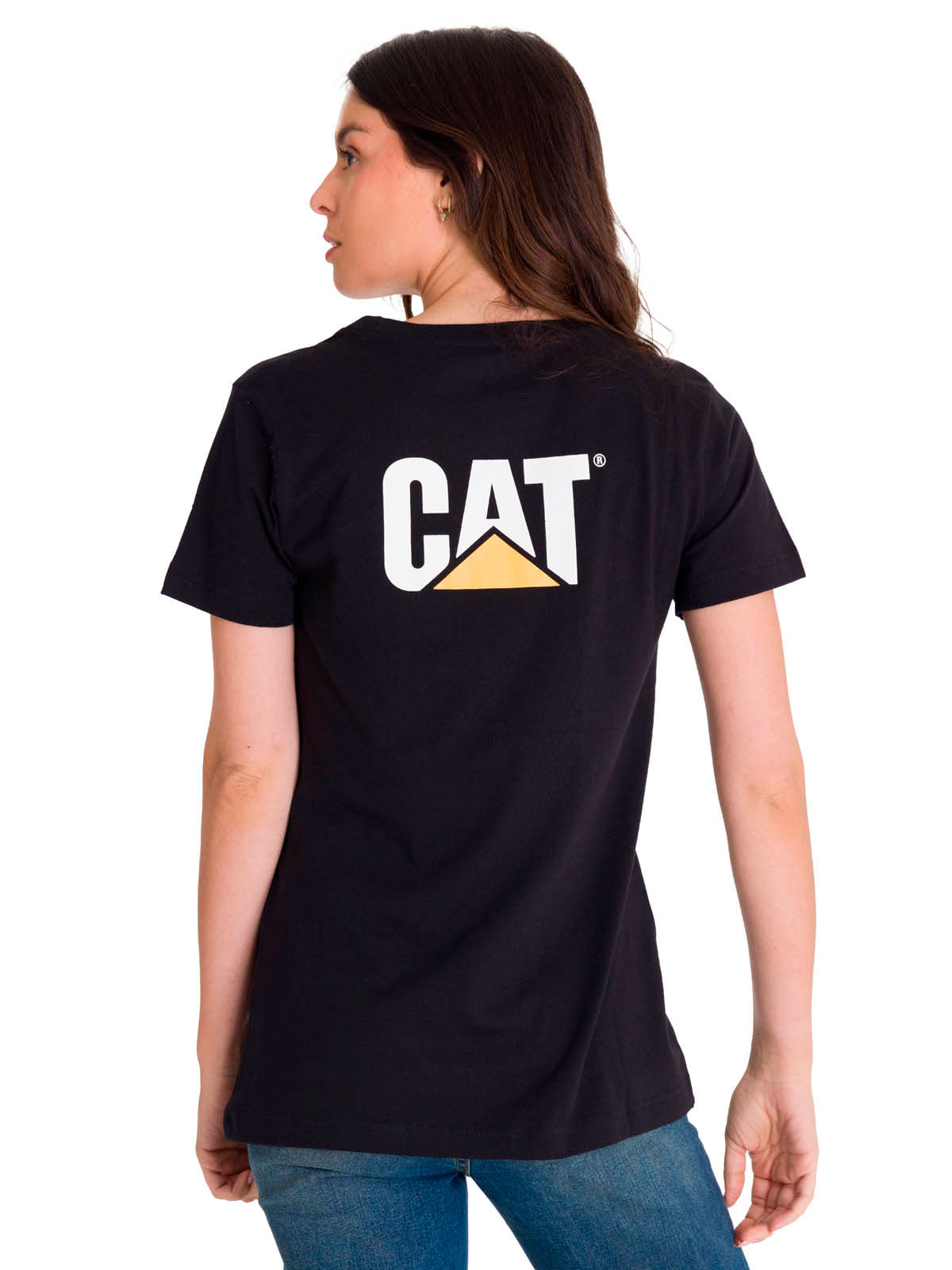 Polera Manga Corta Mujer Trademark Tee Cat