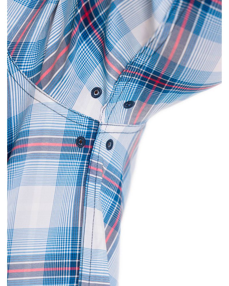 Camisa-Manga-Larga-Casual-Hombre-LIGHTWEIGHT-L-S-WESTERN-SHIRT-Celeste-Cat
