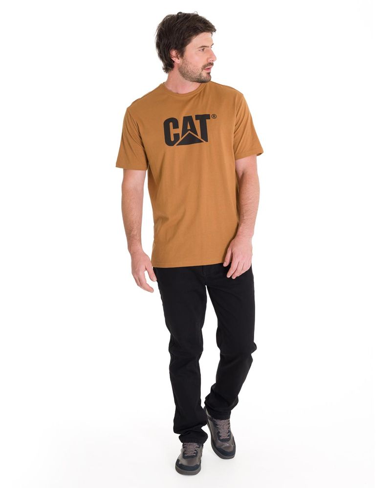 Polera-Manga-Corta-Hombre-Logo-CAT-Cafe-Cat