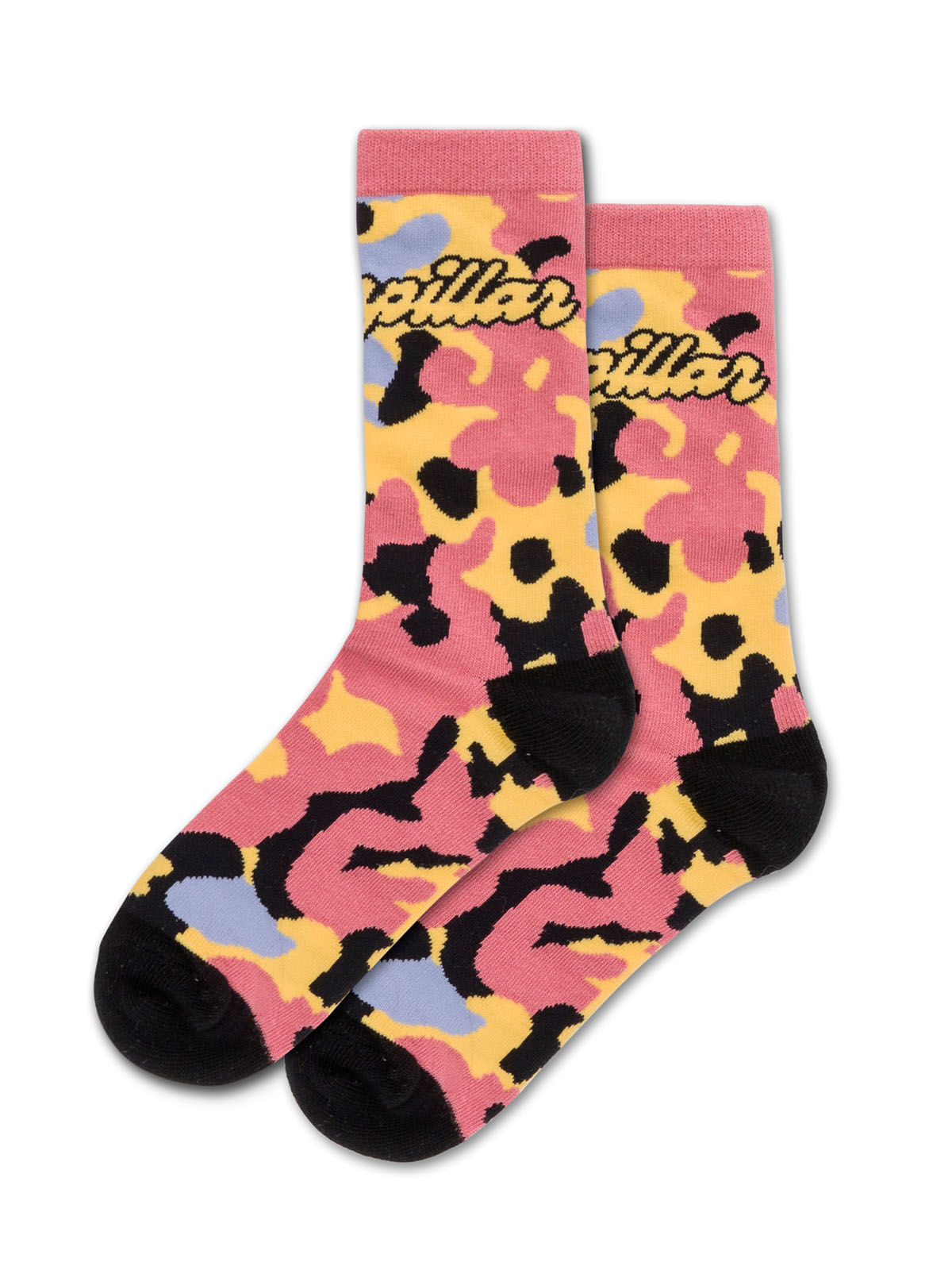 Calcetín Mujer Diseño Multicolor Cat
