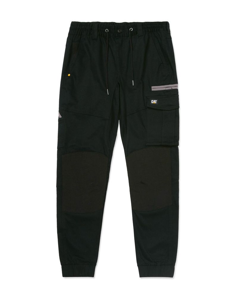 Pantalon-Casual-Hombre-CUFFED-DYNAMIC-NEGRO-CAT