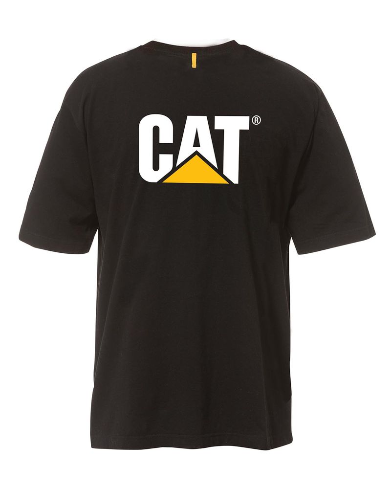 Polera-Casual-Hombre-Trademark-Tee-Negra-Cat