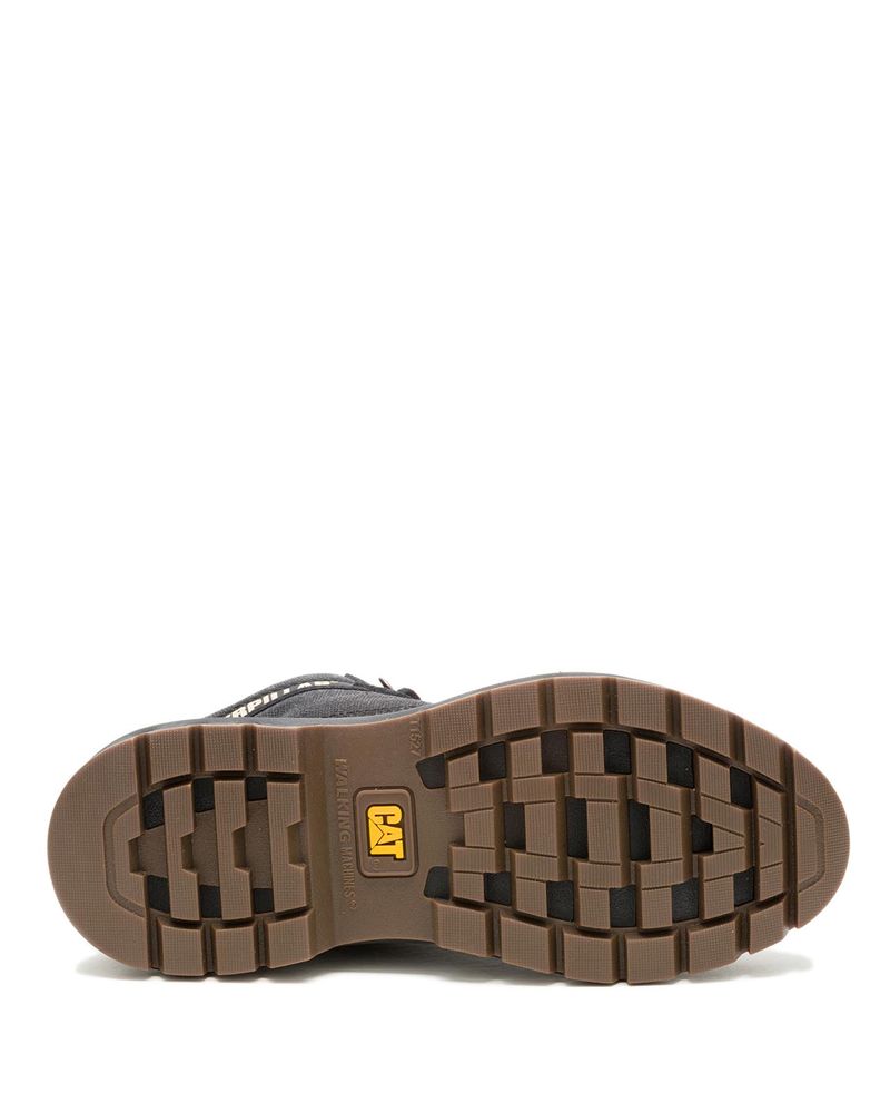 Zapatilla-Casual-Mujer-Colorado-Sneaker-Canvas-Negra-Cat