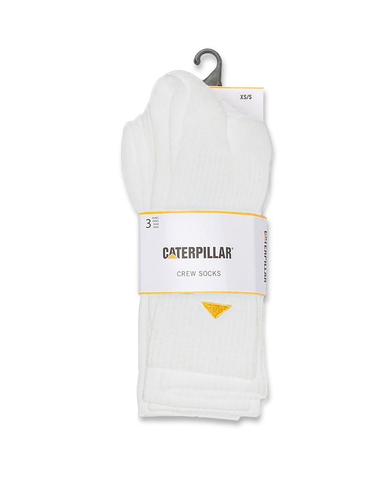 Calcetin-Basico-Largo-Unisex-Blanco-Cat