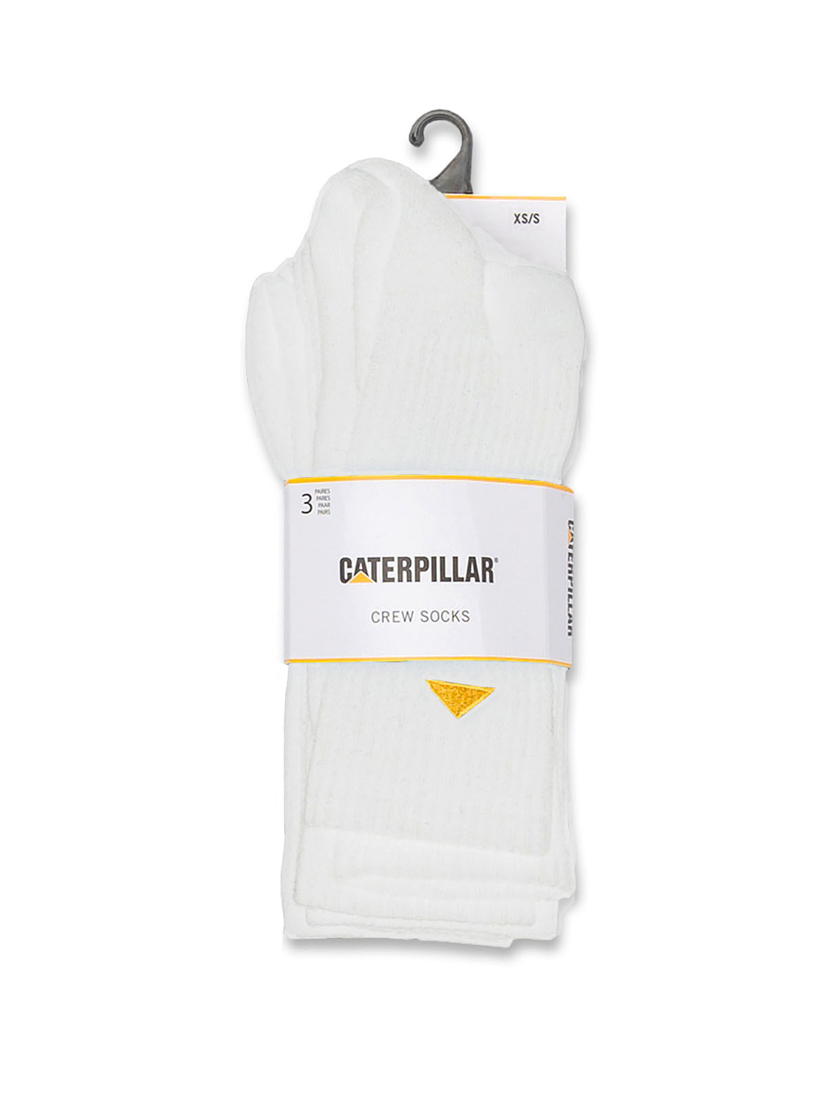 Calcetín Básico Largo Unisex Blanco Cat