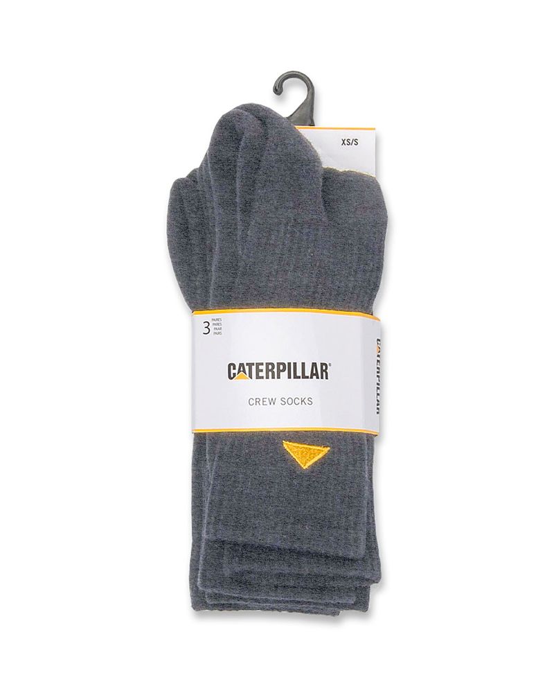 Calcetin-Basico-Largo-Unisex-Gris-Cat