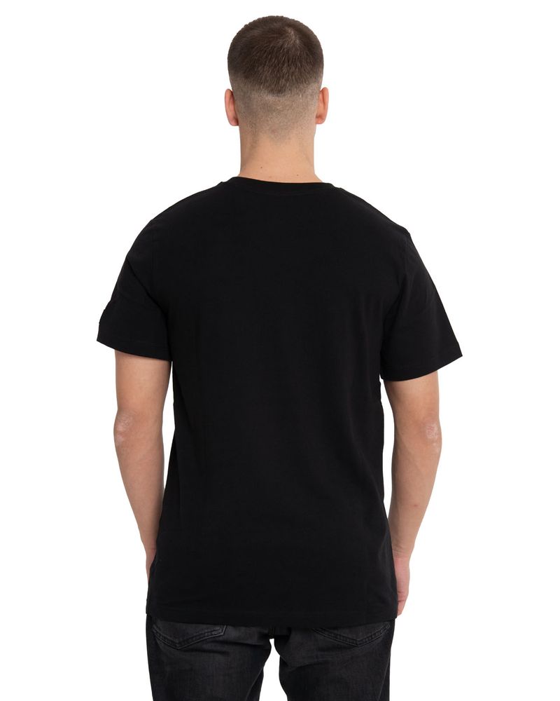 Polera-Manga-corta-Casual-Hombre-ESSENTIAL-S-S-TEE-NEGRO-CAT