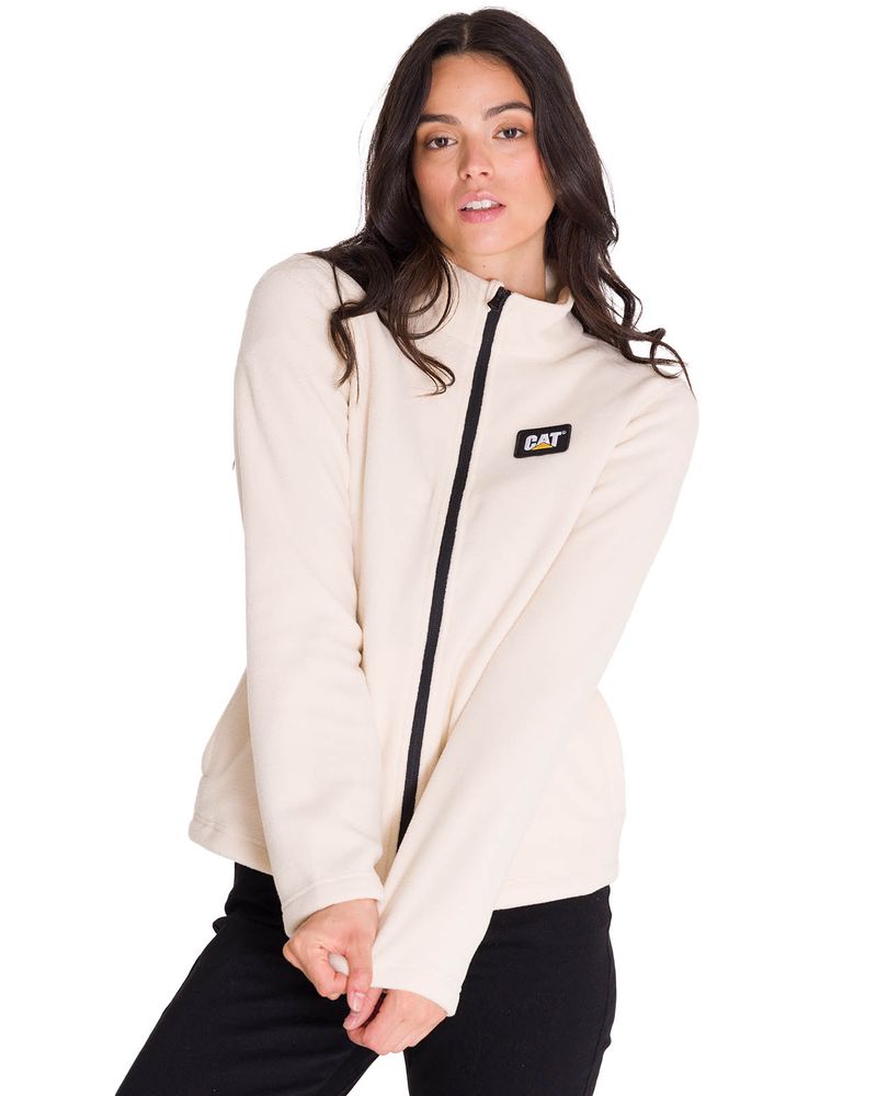 Polar-Manga-Larga-Mujer-Microfleece-Full-Zip-Beige-Cat