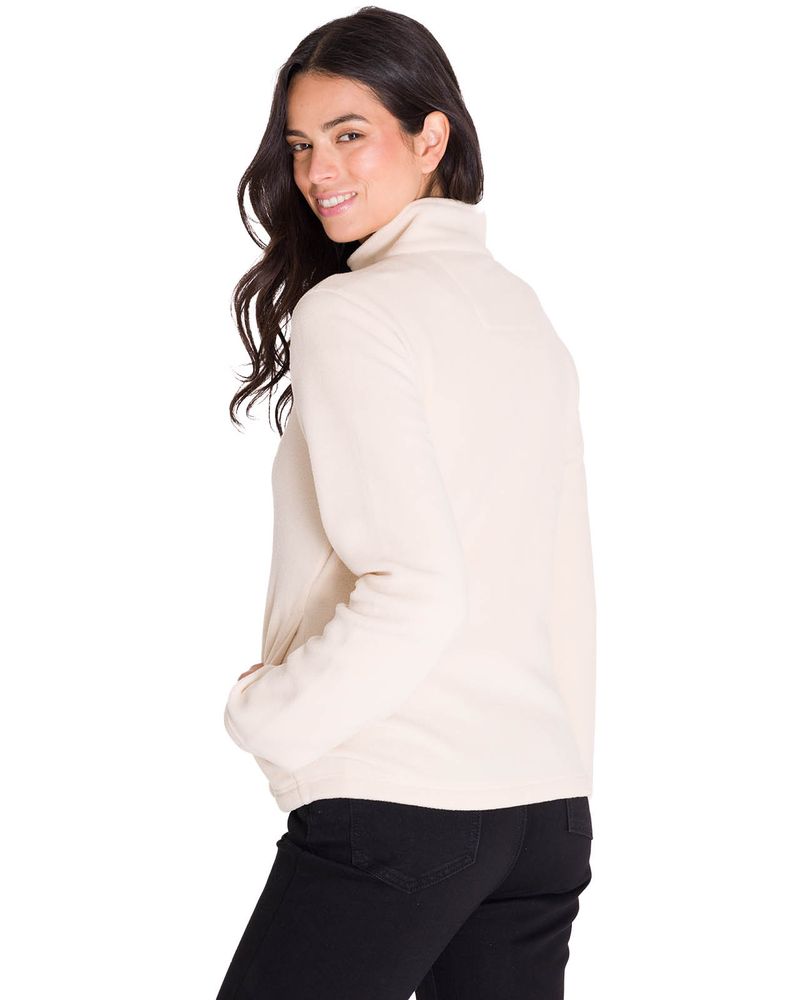 Polar-Manga-Larga-Mujer-Microfleece-Full-Zip-Beige-Cat