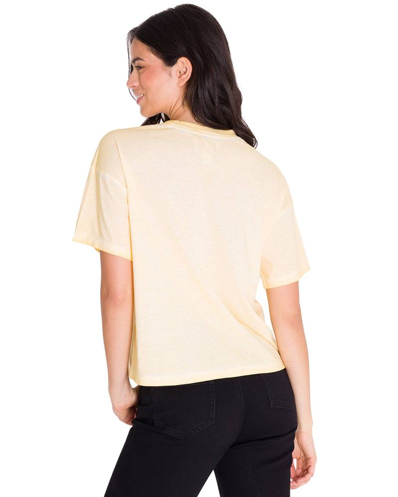Polera-Manga-Corta-Casual-Mujer-BOXY-CENTENNIAL-GRAPHIC-TEE-Blanca-Cat