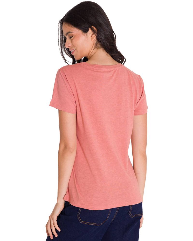 Polera-Manga-Corta-Casual-Mujer-CREW-EVERYDAY-GRAPHIC-TEE-Rosada-Cat