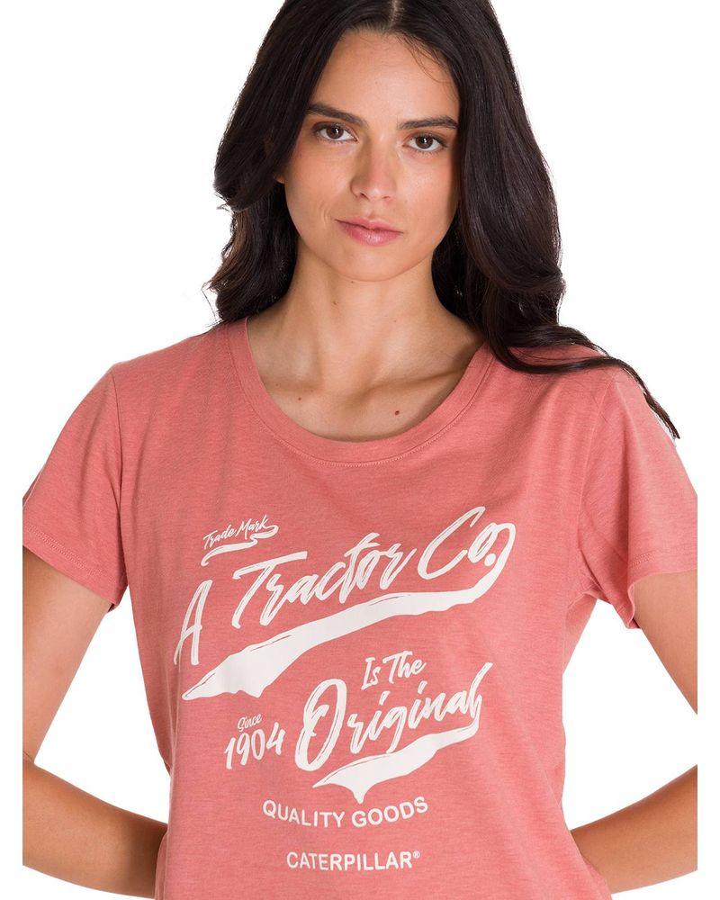 Polera-Manga-Corta-Casual-Mujer-CREW-EVERYDAY-GRAPHIC-TEE-Rosada-Cat