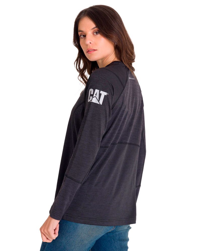 Polera-Manga-Larga-Mujer-WOMEN-S-LIGHTWEIGHT-COOLING-L-S-CREW-Negra-Cat