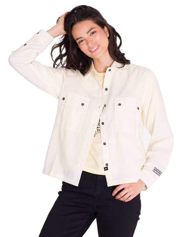 Camisa-Manga-Larga-Mujer-Heritage-Uniform-Boxy-L-S-Vainilla-Cat