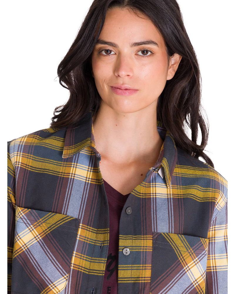 Camisa-Manga-Larga-Mujer-Flannel-Relaxed-L-S-Purpura-Cat