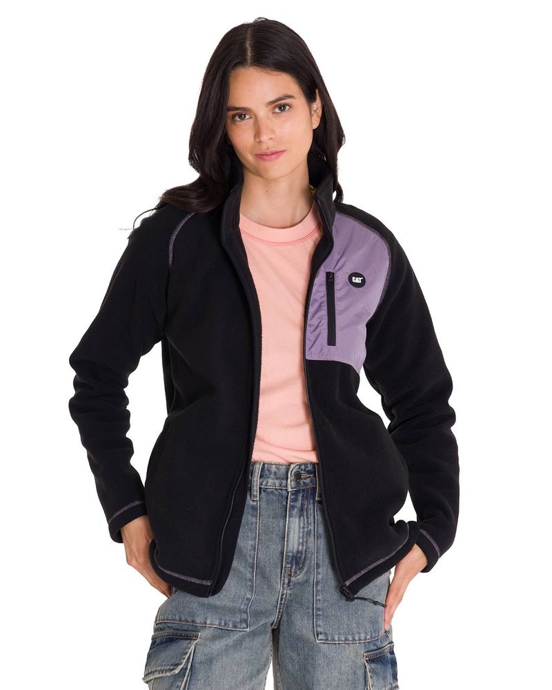 Polar-Manga-Larga-Mujer-W-Fleece-Utility-Full-Zip-Lila-Cat