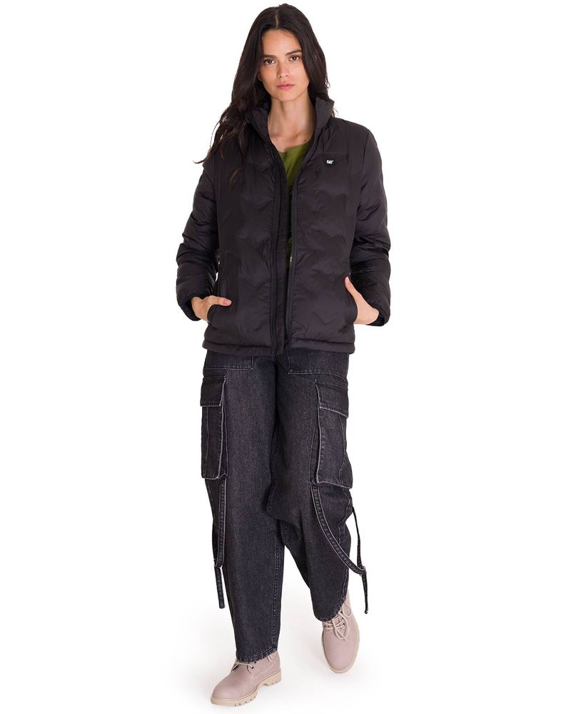 Parka-Manga-Larga-Mujer-W-Bonded-Medium-Weight-Insulated-Negra-Cat