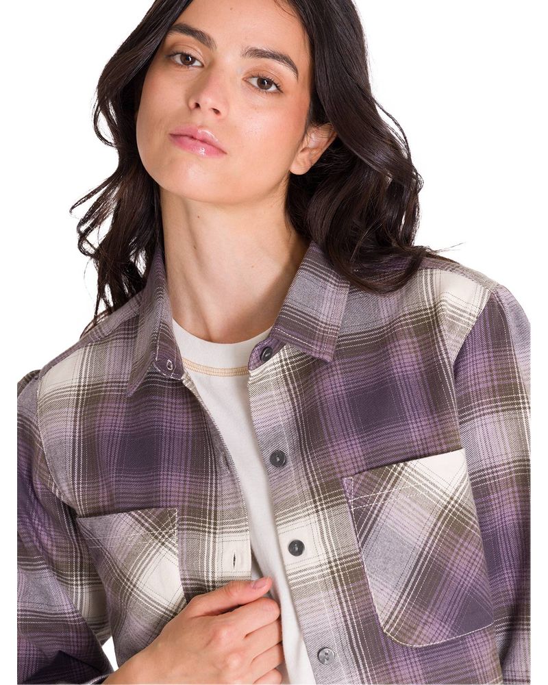 Camisa-Manga-Larga-Mujer-Flannel-Relaxed-Lila-L-S-Cat