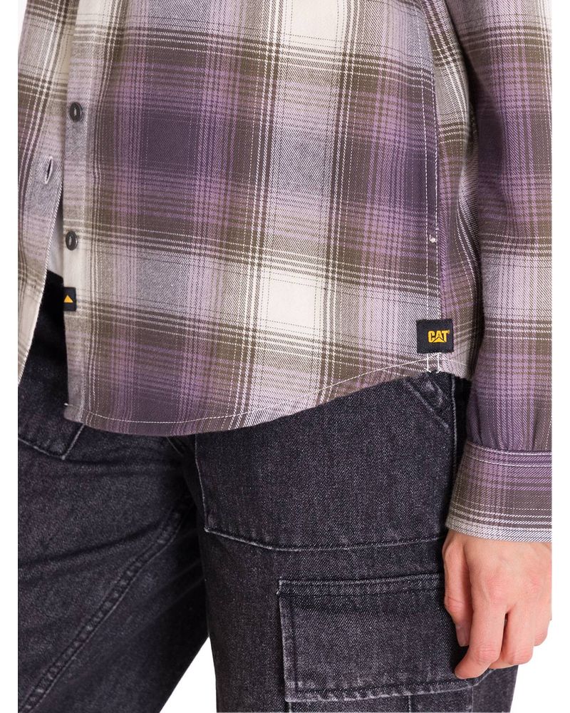 Camisa-Manga-Larga-Mujer-Flannel-Relaxed-Lila-L-S-Cat