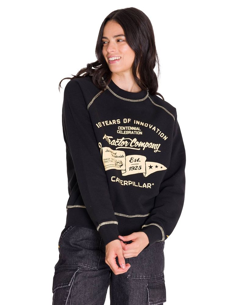 Poleron-Manga-Larga-Mujer-Contrast-Stitch-Graphic-Negro-Cat