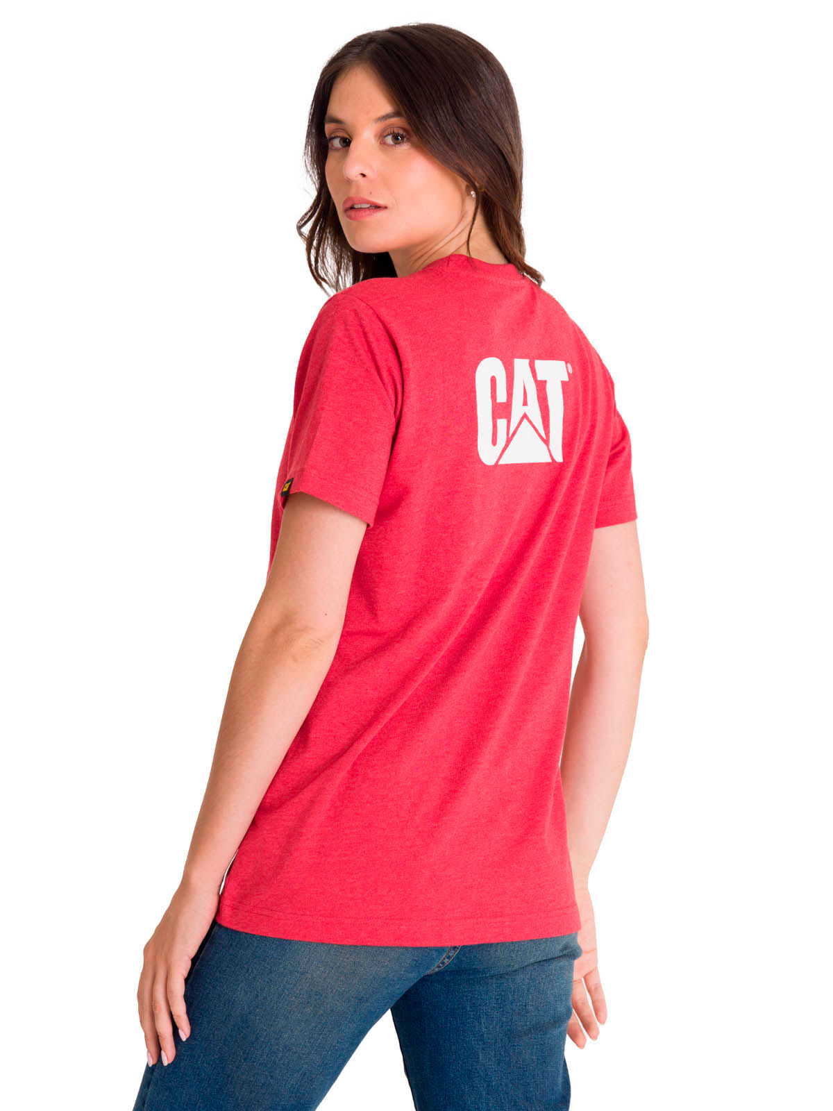 Polera Mujer Trademark Rojo Cat