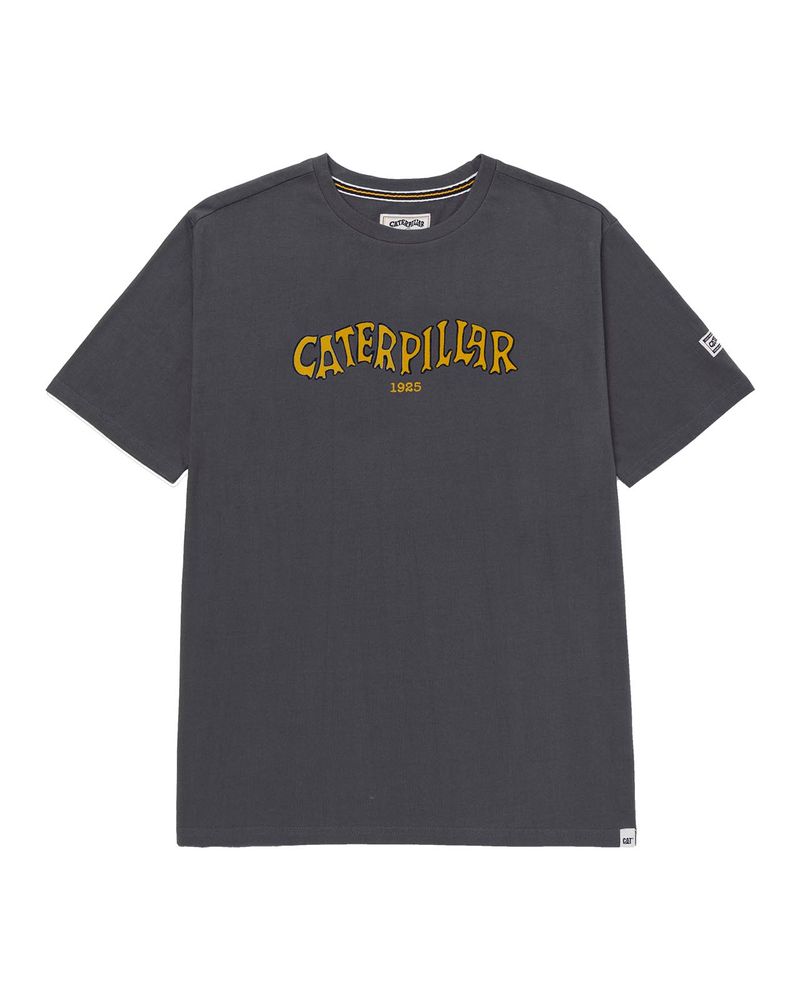 Polera-Manga-Corta-Casual-Hombre-HERITAGE-1925-GRAPHIC-TEE-Carbon-Cat