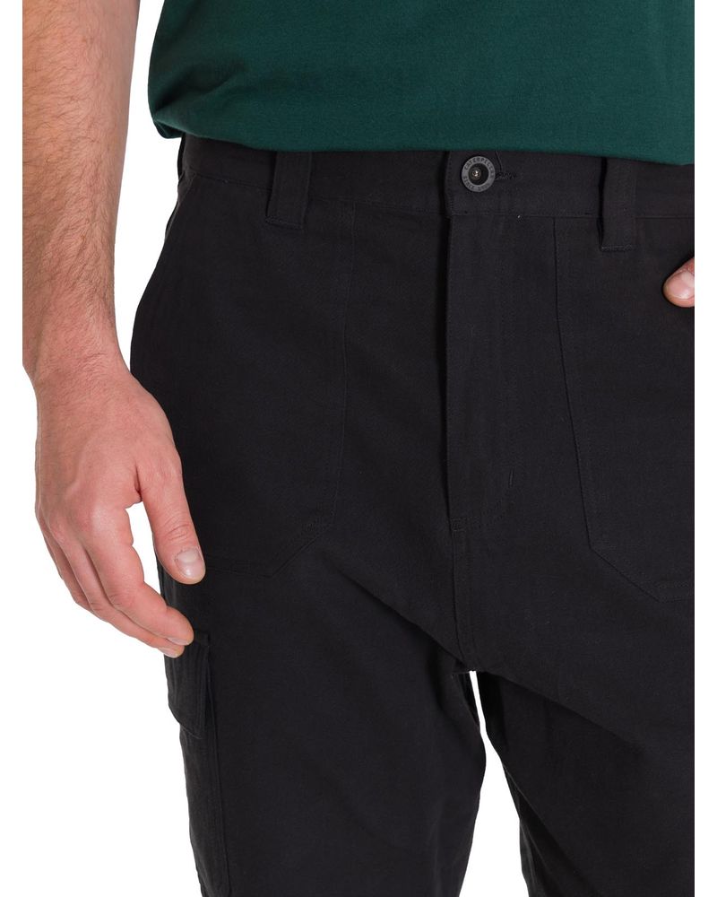 Pantalon-Tiro-Medio-Hombre-HERITAGE-STRAIGHT-CARGO-UTILITY-Negro-Cat