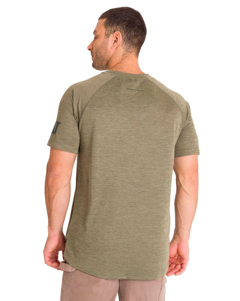 Polera-Manga-Corta-Hombre-LIGHTWEIGHT-COOLING-S-S-CREW-TEE-Oliva-Cat
