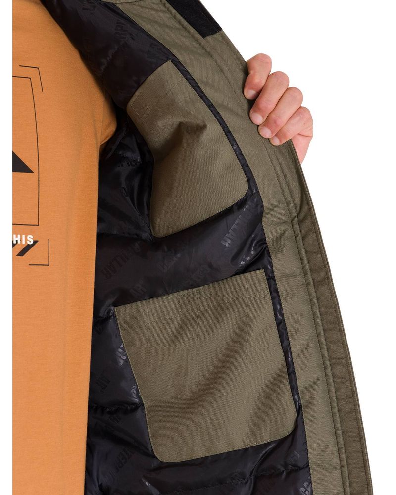Chaqueta-Manga-Larga-Hombre-HEAVYWEIGHT-INSULATED-HOODED-WORK-JACKET-Oliva-Cat