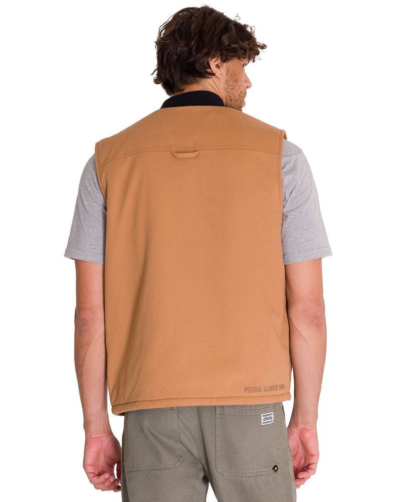 Chaqueta-Sin-Mangas-Hombre-UTILITY-SHERPA-LINED-VEST-Cafe-Cat