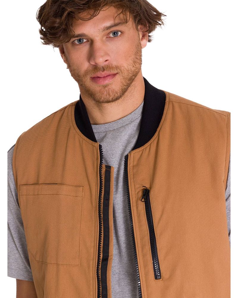 Chaqueta-Sin-Mangas-Hombre-UTILITY-SHERPA-LINED-VEST-Cafe-Cat