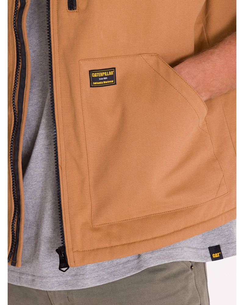 Chaqueta-Sin-Mangas-Hombre-UTILITY-SHERPA-LINED-VEST-Cafe-Cat