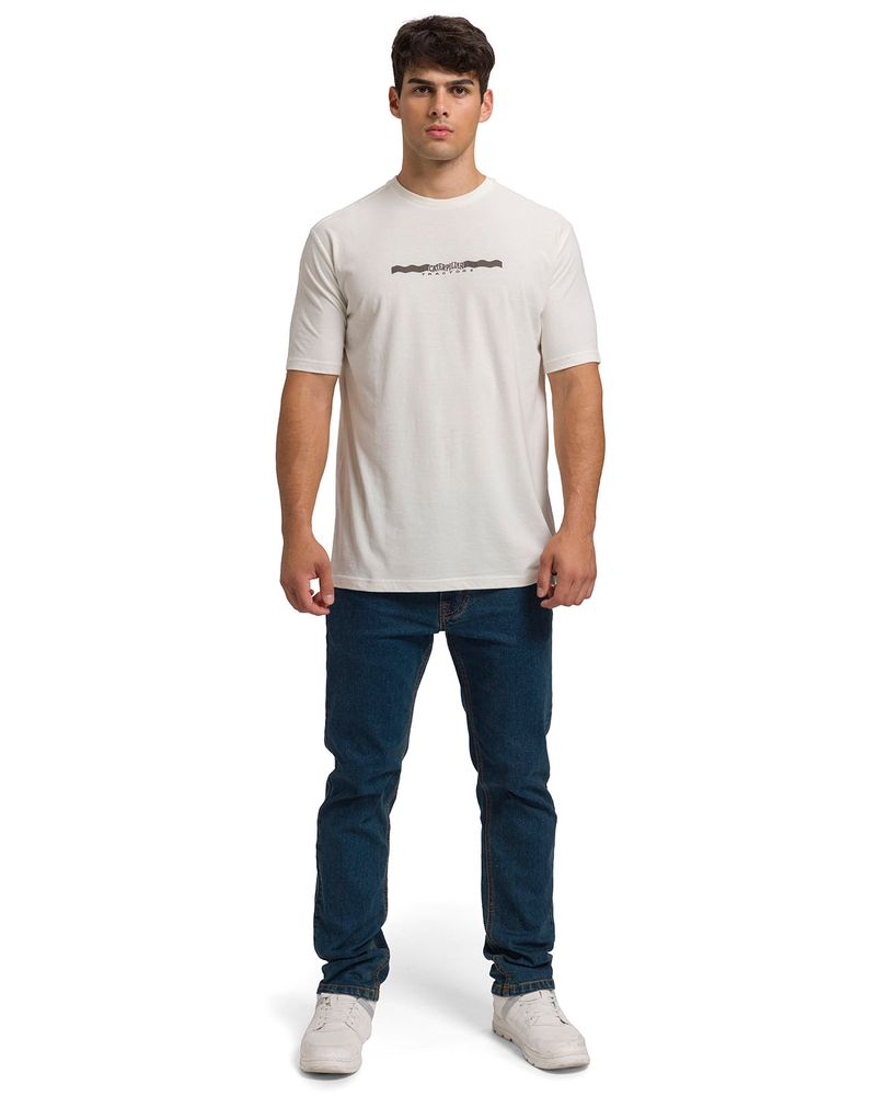 Polera-Manga-Corta-Casual-Hombre-PROJECTS-GRAPHIC-TEE-Perla-Cat