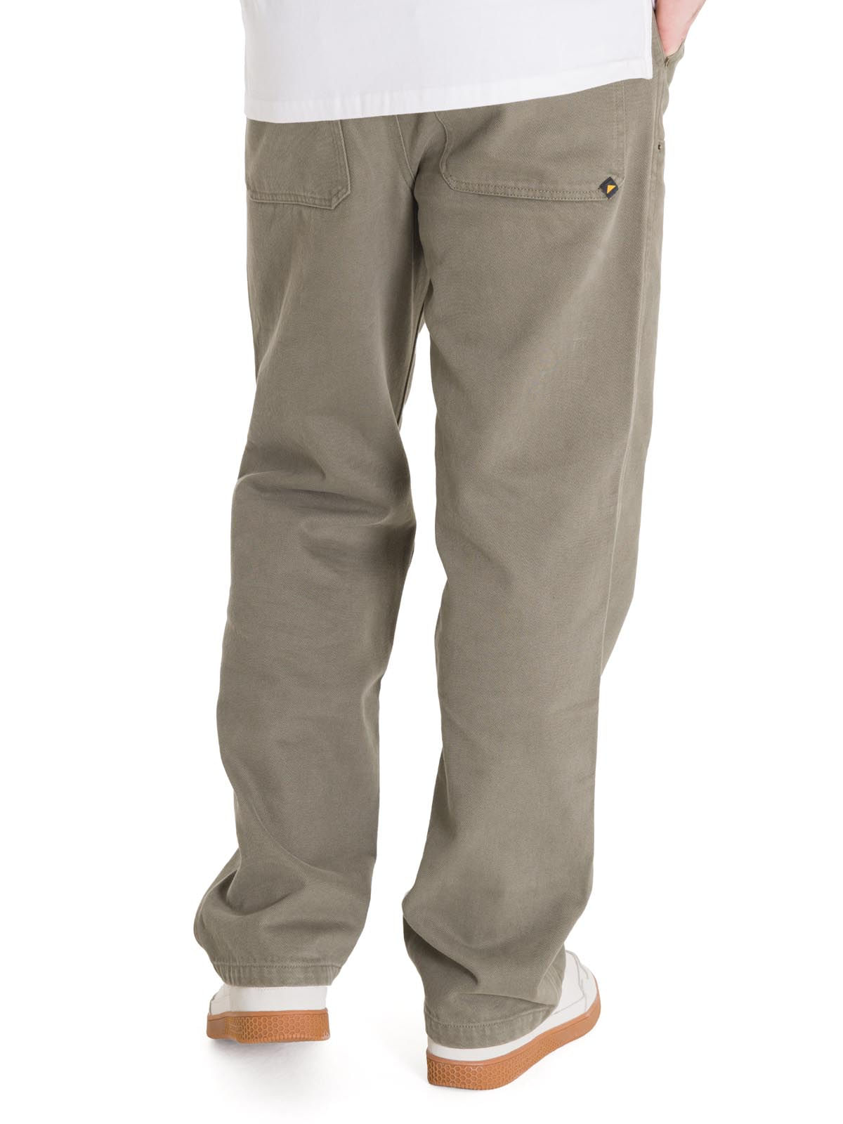 Pantalón Tiro Medio Hombre HERITAGE UNIFORM STRAIGHT DOUBLE FRONT Oliva Cat