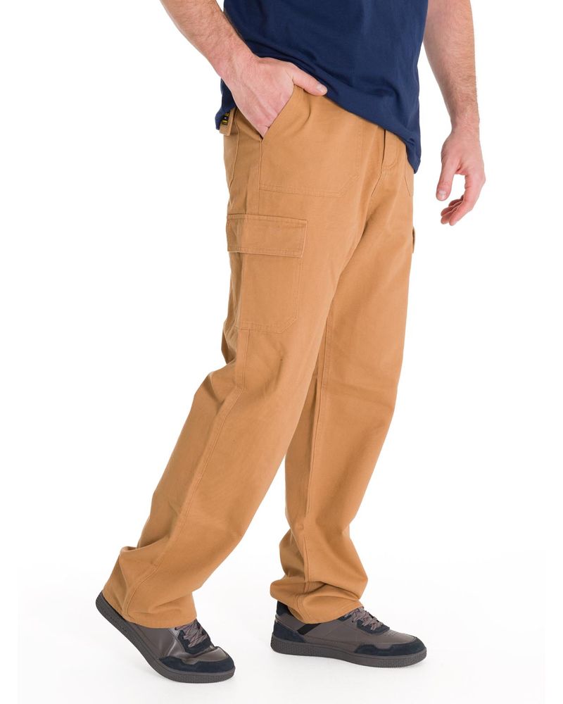 Pantalon-Tiro-Medio-Hombre-HERITAGE-STRAIGHT-CARGO-UTILITY-Cafe-Cat