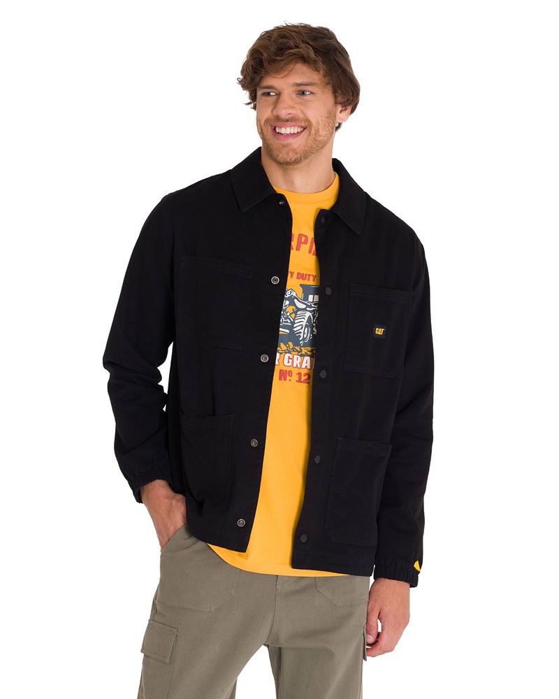 Chaqueta-Manga-Larga-Hombre-SNAP-FRONT-COACH-Negra-Cat