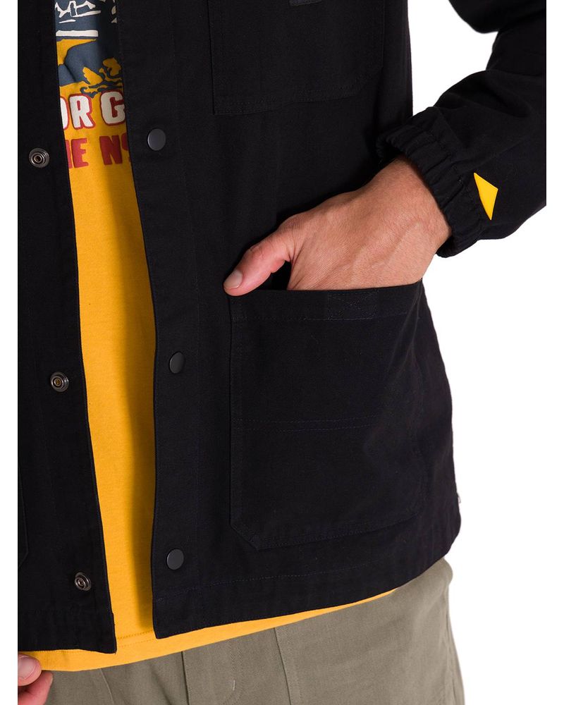 Chaqueta-Manga-Larga-Hombre-SNAP-FRONT-COACH-Negra-Cat