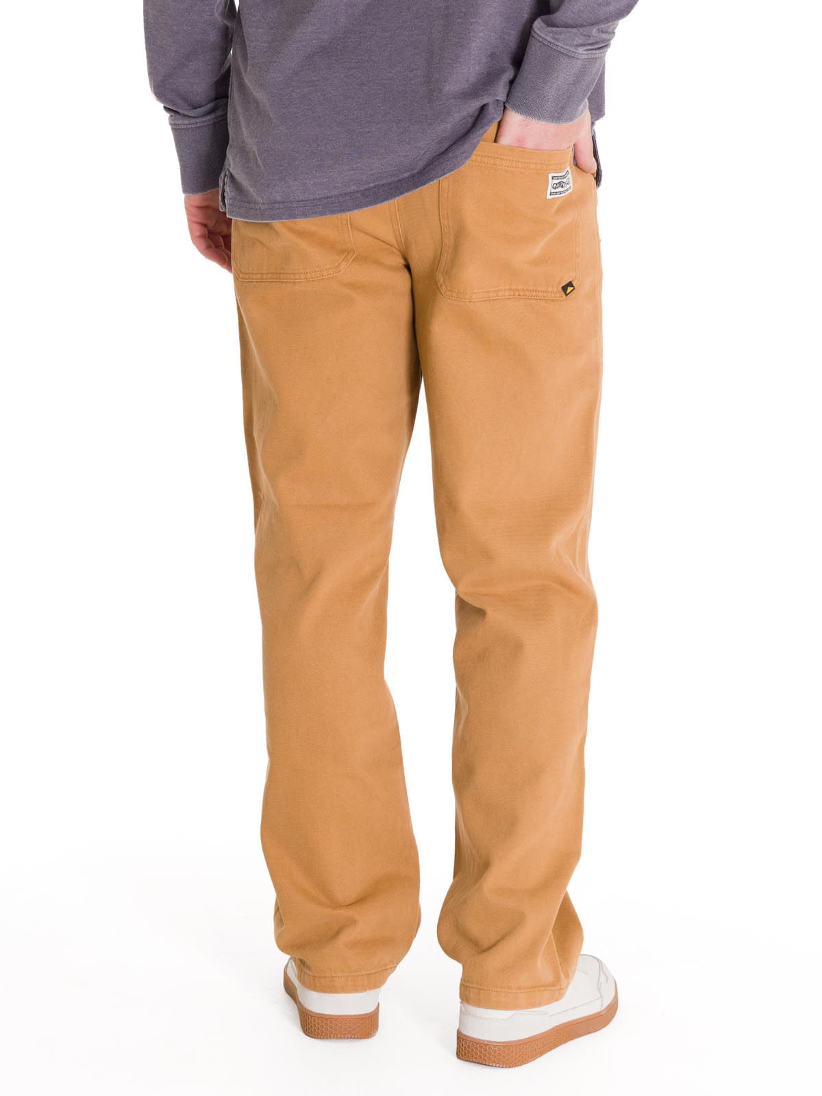 Pantalón Tiro Medio Hombre HERITAGE UNIFORM STRAIGHT DOUBLE FRONT Caramelo Cat