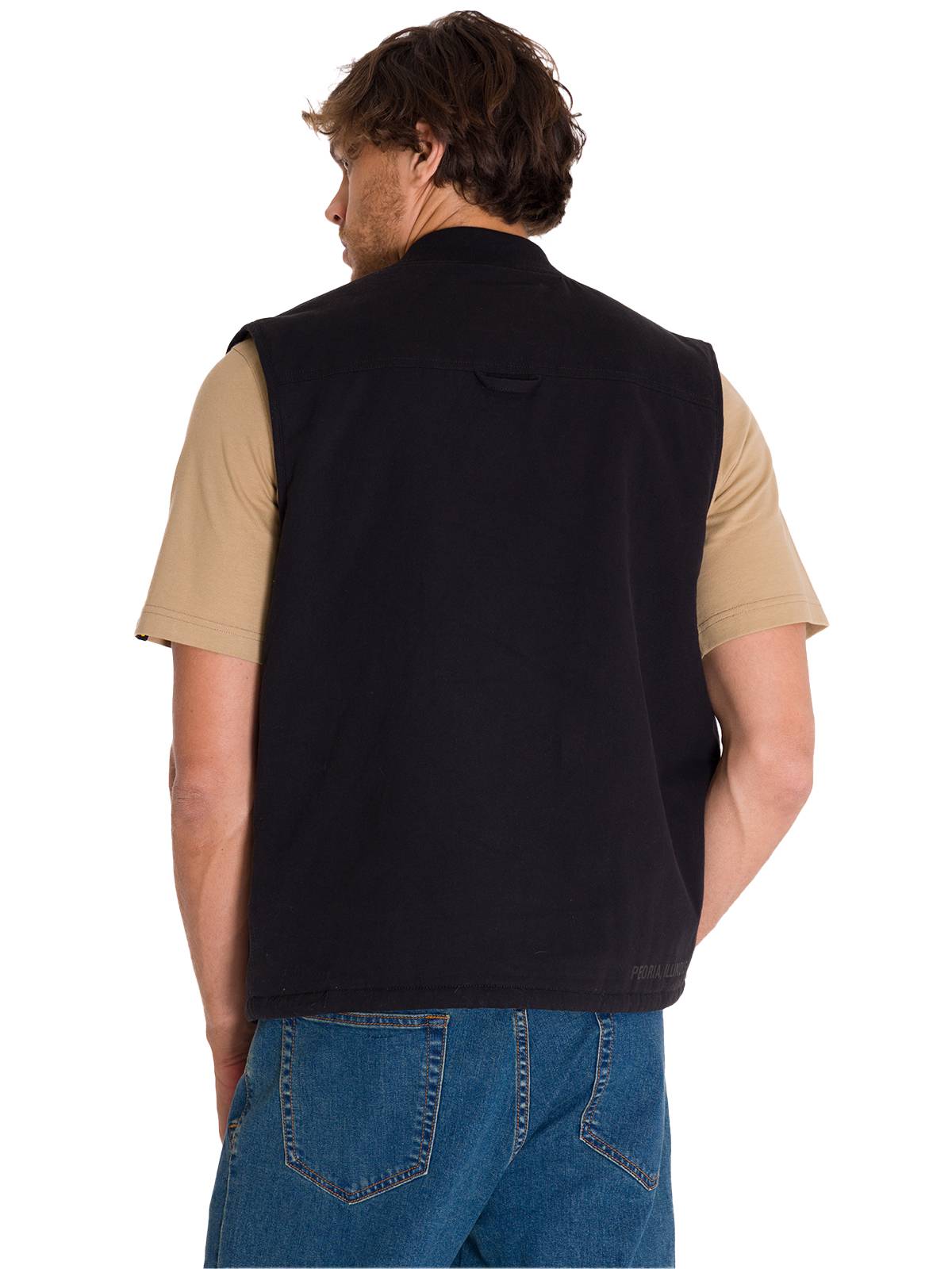 Chaqueta Sin Mangas Hombre UTILITY SHERPA LINED VEST Negra Cat