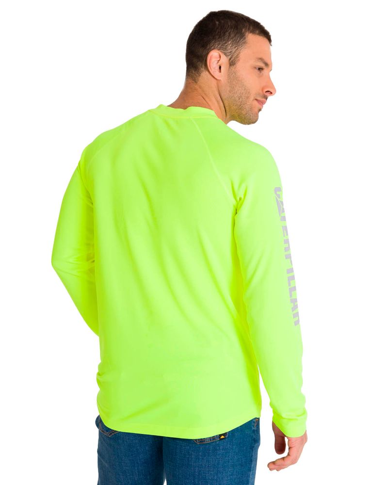 Polera-Manga-Larga-Hombre-LIGHTWEIGHT-COOLING-L-S-CREW-TEE-Lima-Cat